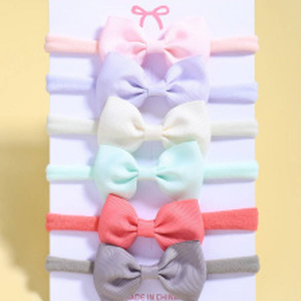 Kids Bow Headband Set – Elastic Nylon No Marks_CWAHA6720: TYPE3 / (OS) 1