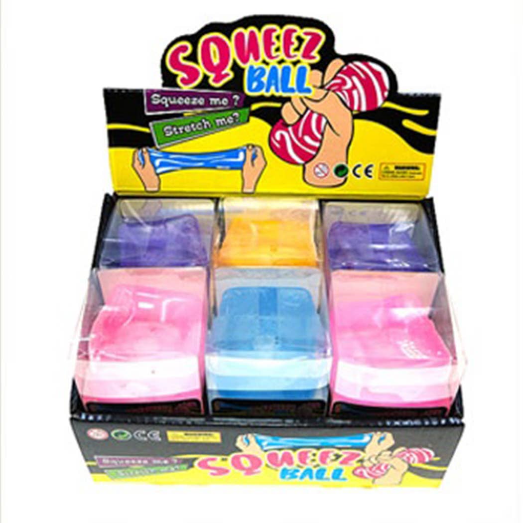 Ice Cube Maltose Squishy Toy: ASSORTED COLOR / ONE SIZE(12)