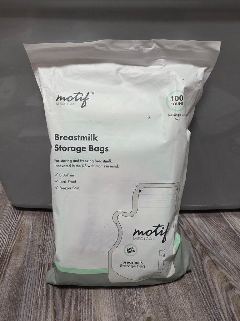 Breastmilk storage bags