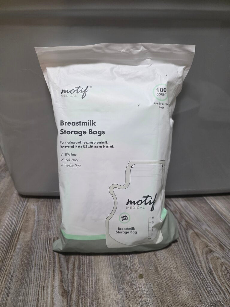 Breastmilk storage bags