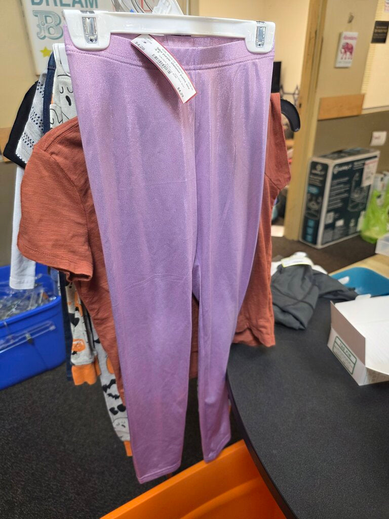 purple shimmer pants size 8