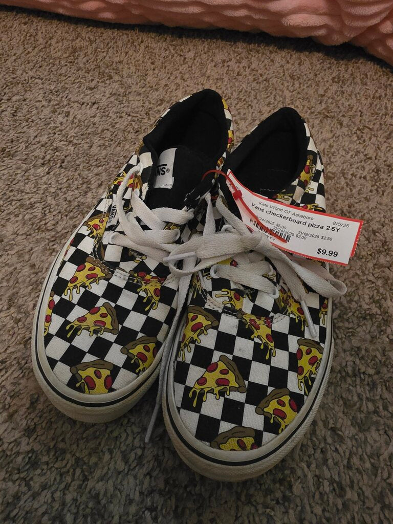 checkerboard pizza size 2.5 youth