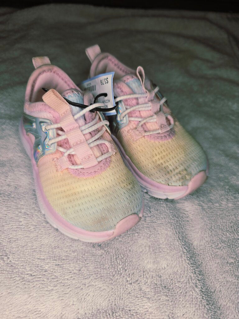 Size 5 yellow/pink (some wear) athletic works