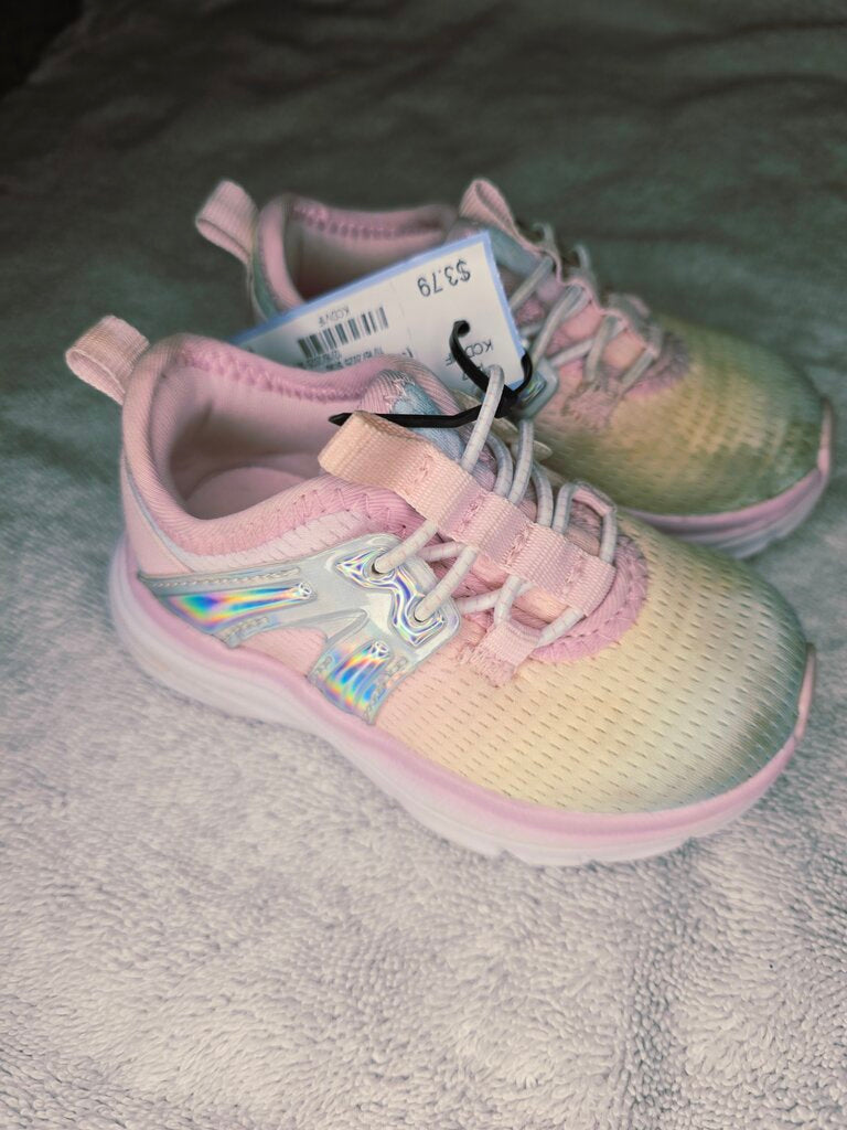 Size 5 yellow/pink (some wear) athletic works