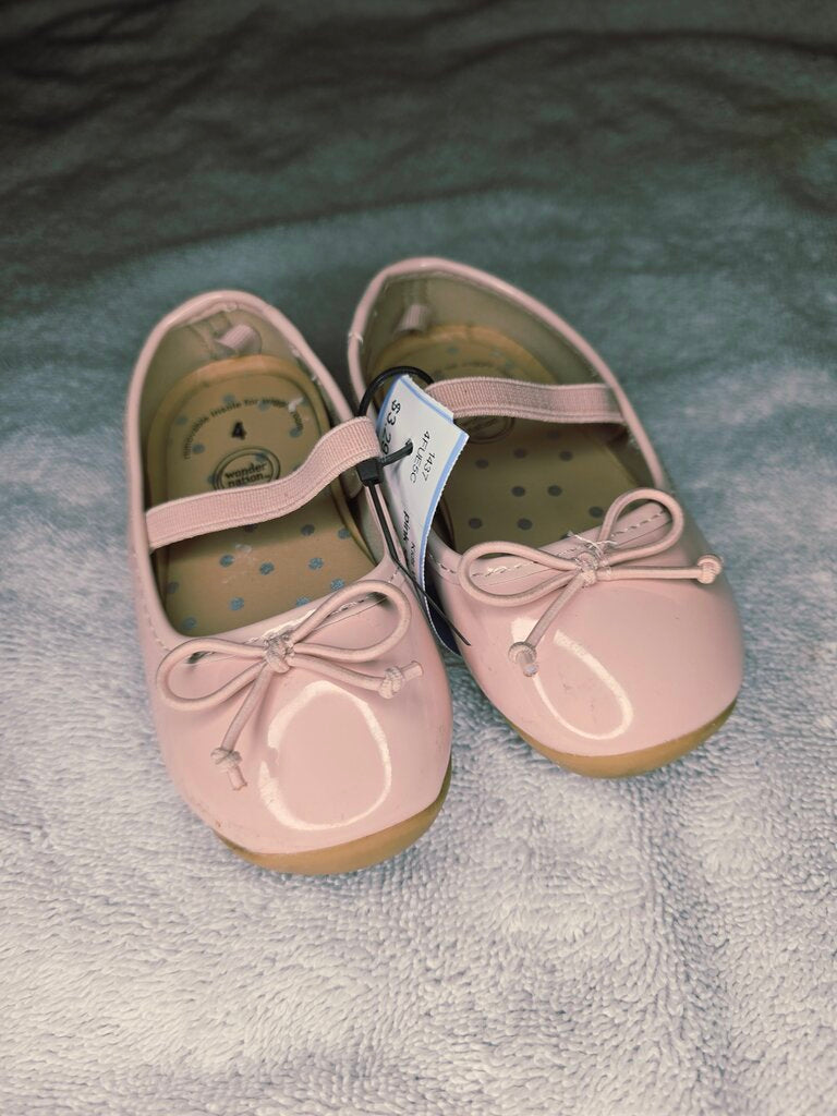 Size 4 pink slippers Wonder Nation