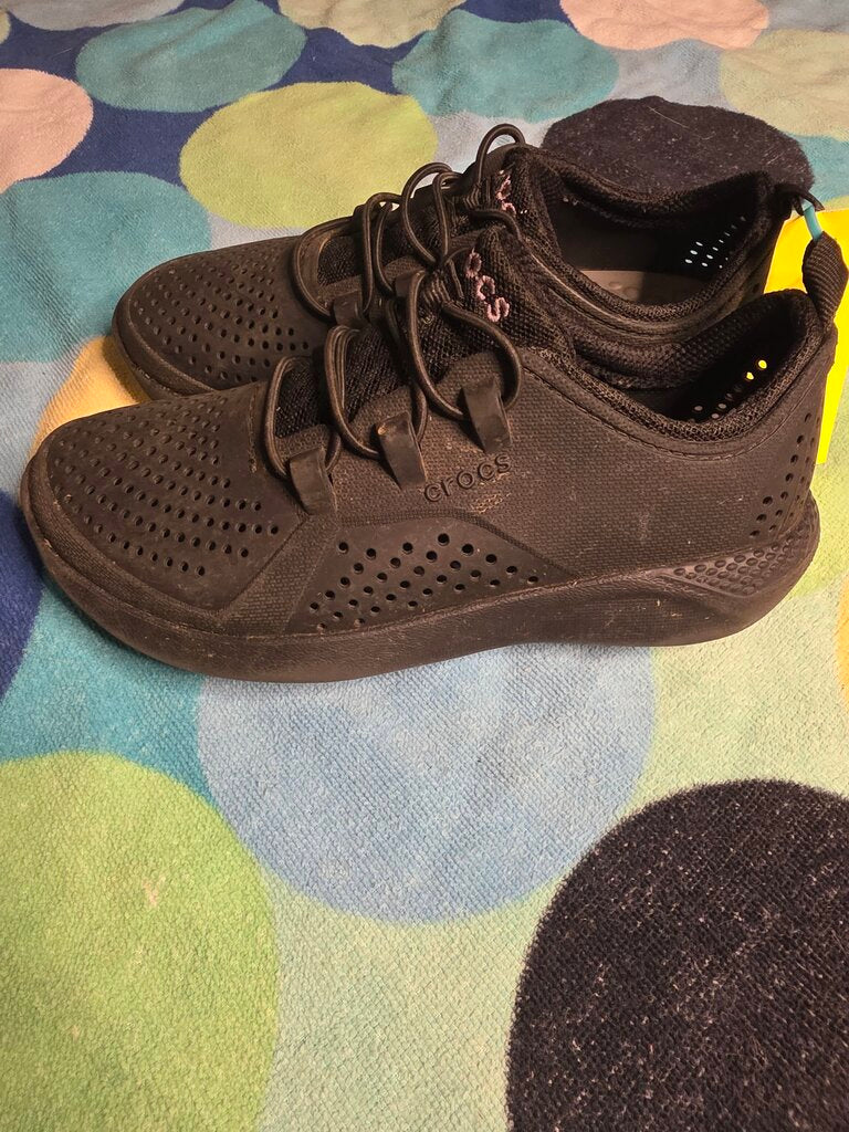 Size 13 black Crocs