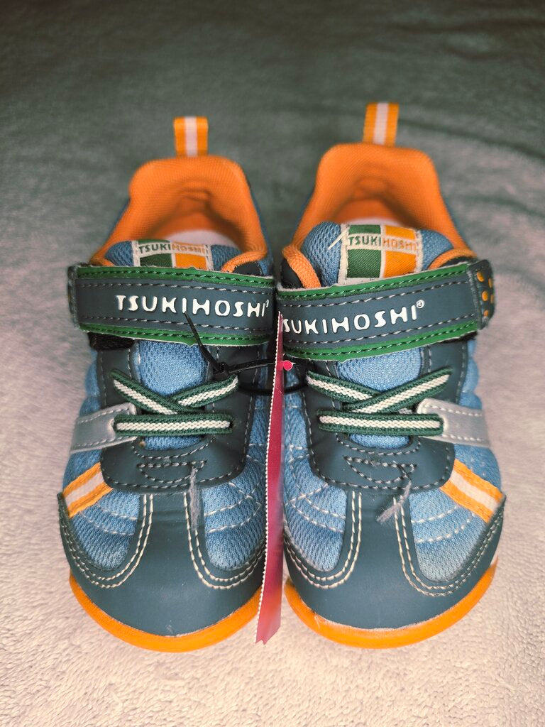 Size 8 blue/orange Tsukihoshi