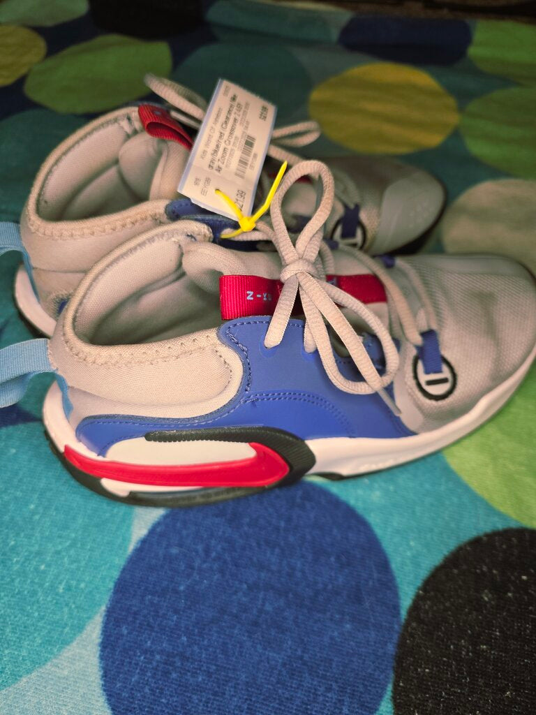 Size 4.5 gray/blue/red (Clearance) Nike Air Zoom Crossover 2