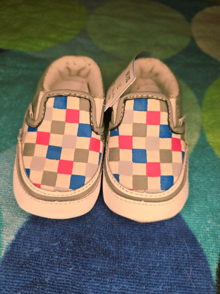 Size 2 Checkered Vans