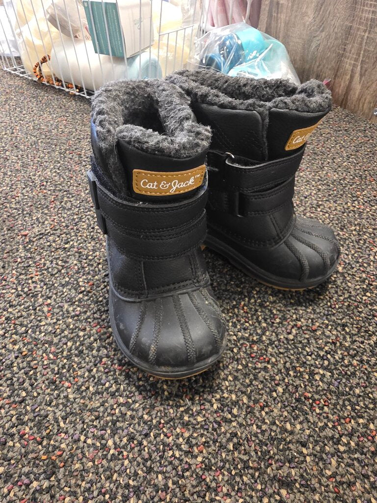 Denver Blk Boots Cat & Jack