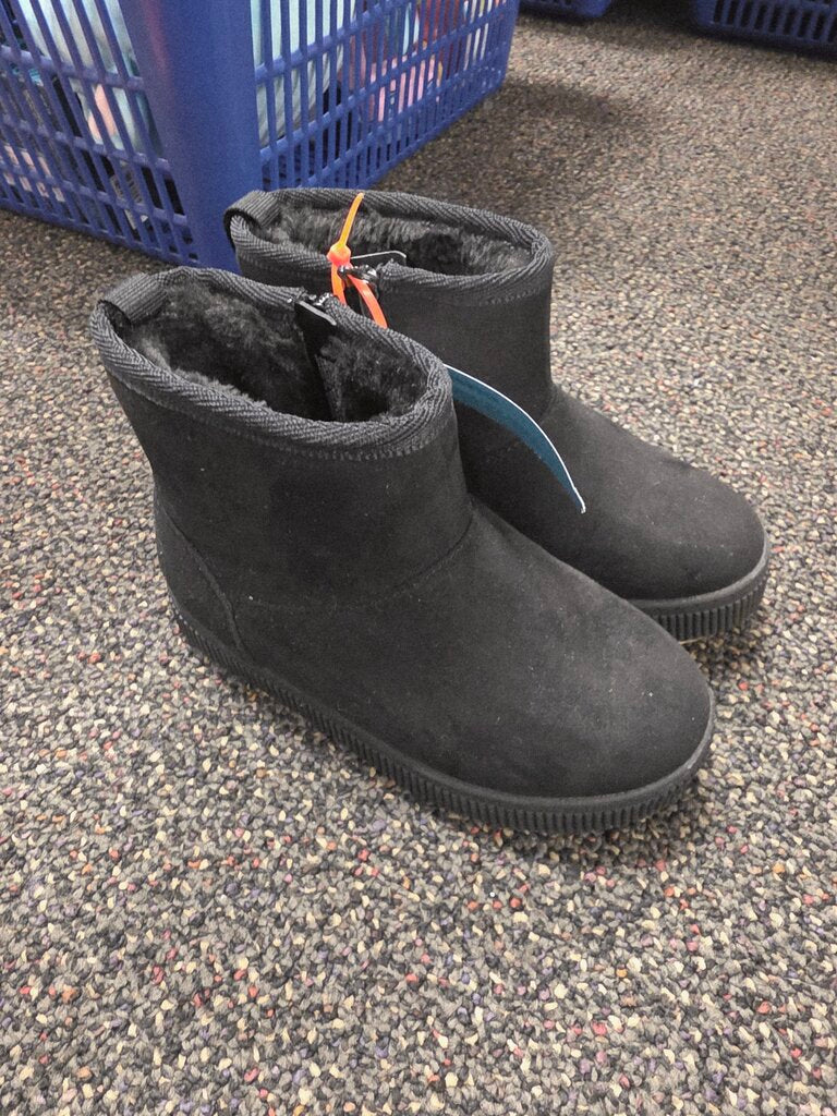 Arlo Zipper Shearling Boots Cat & Jack LIKE NEW