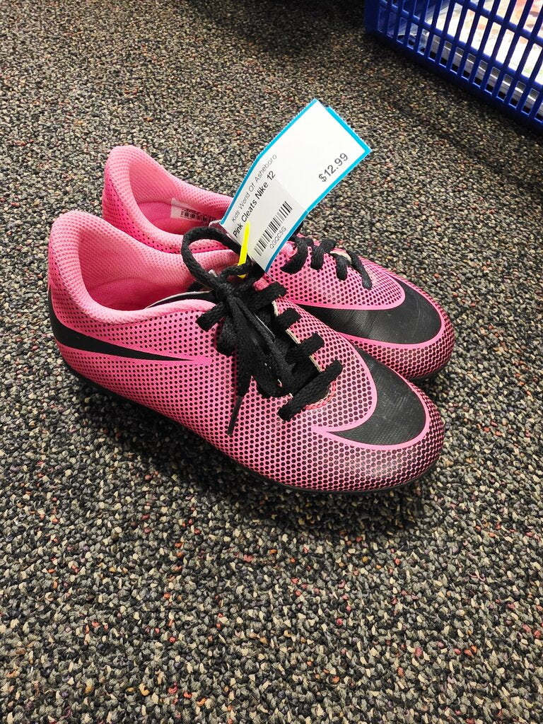 Pink Cleats Nike