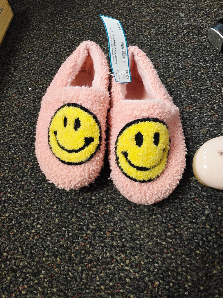 Smiley Face Slippers