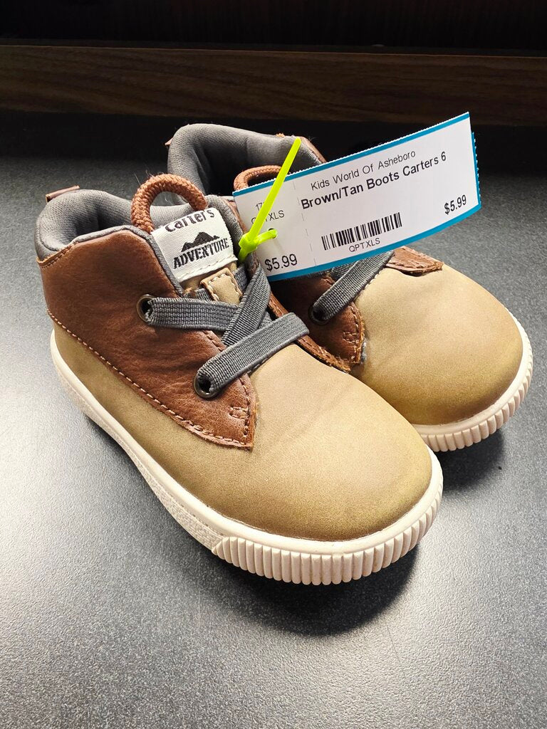 Brown/Tan Boots Carters