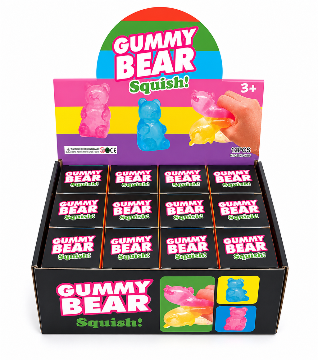 Gummy Bear Squish! – 12 Piece Display MSND7