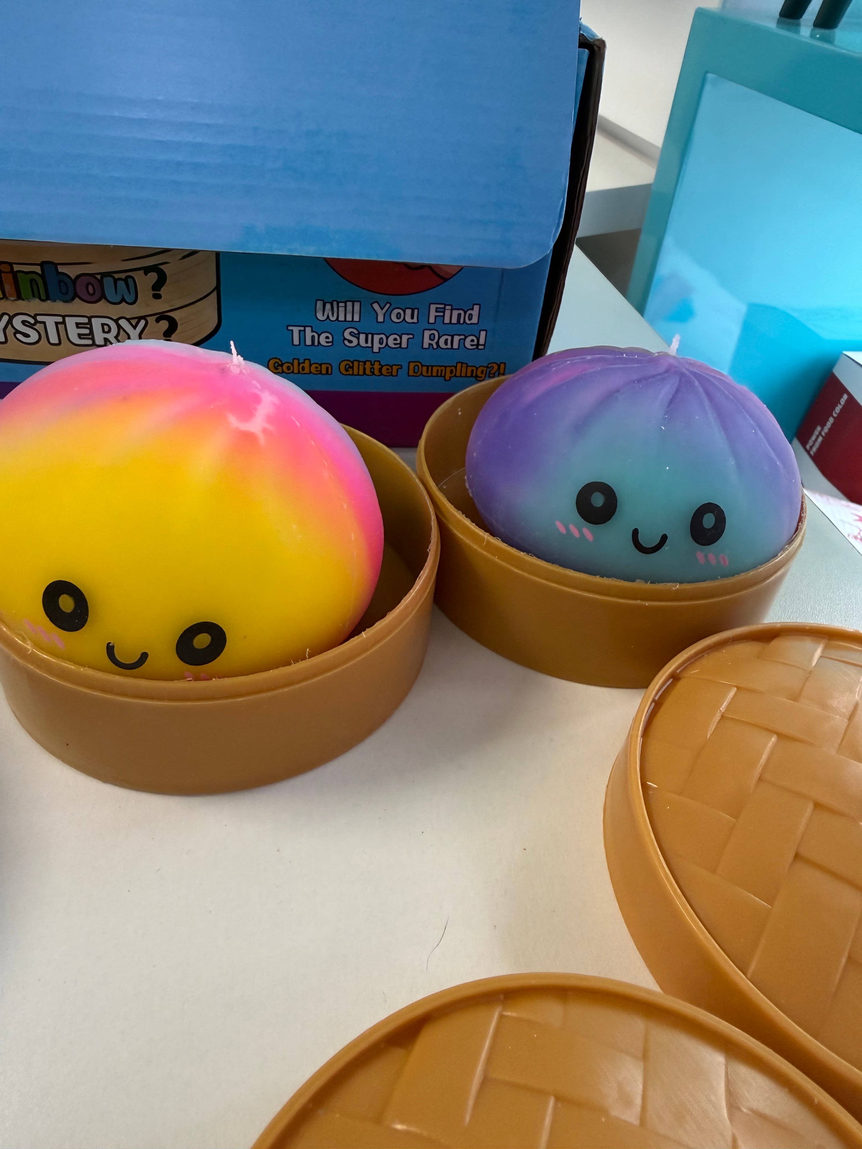 The Viral Squishy Dumpling- Rainbow Edition 
