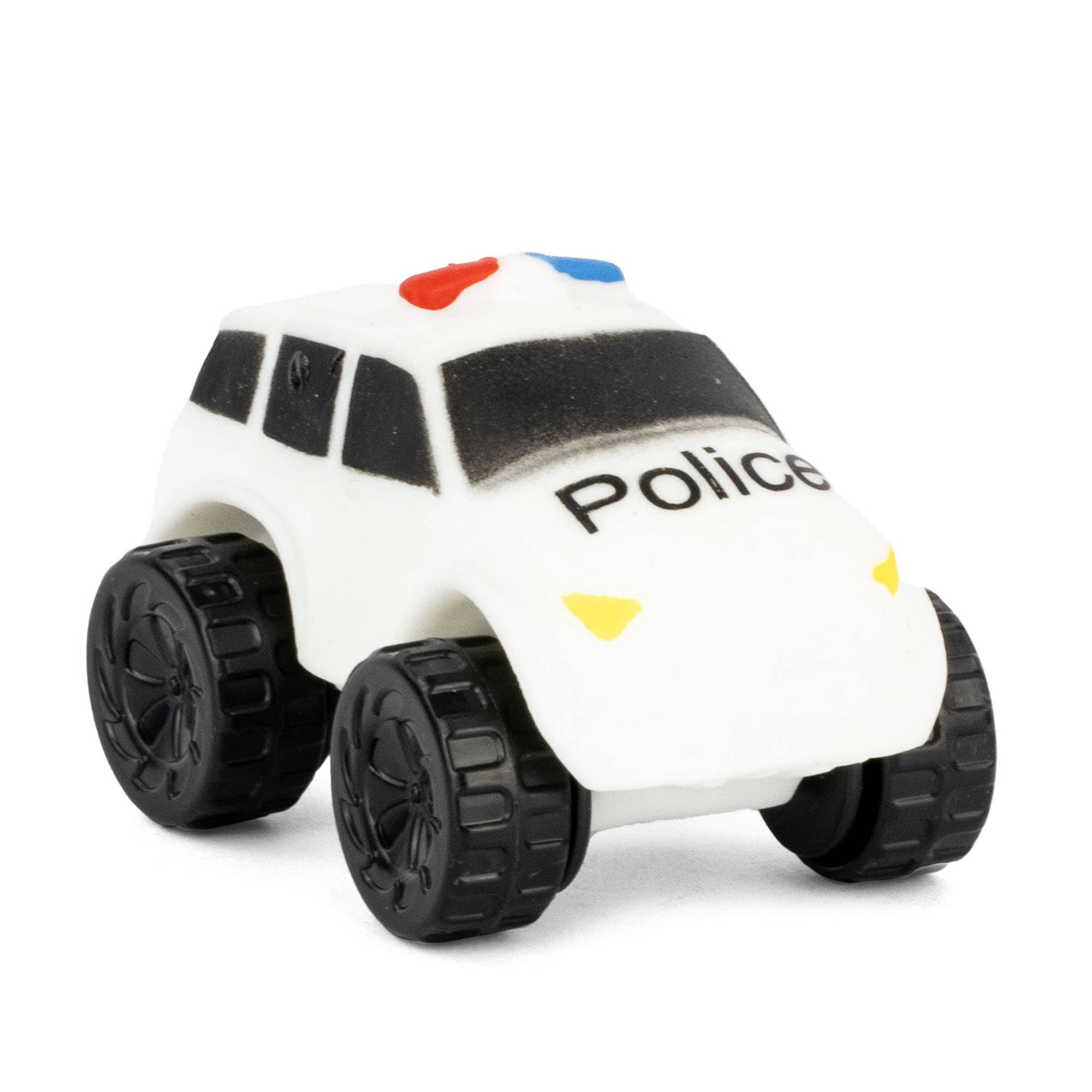 Stretch Wheels Sensory Police Car Toy