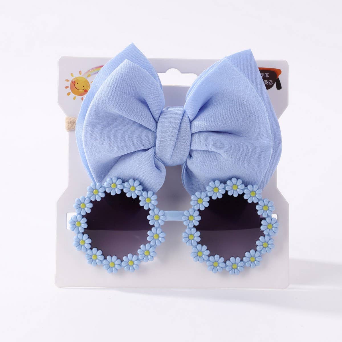 Summer Bow Headband & Sunglasses Set for Kids_CWAHA6744: TYPE3 / (OS) 1