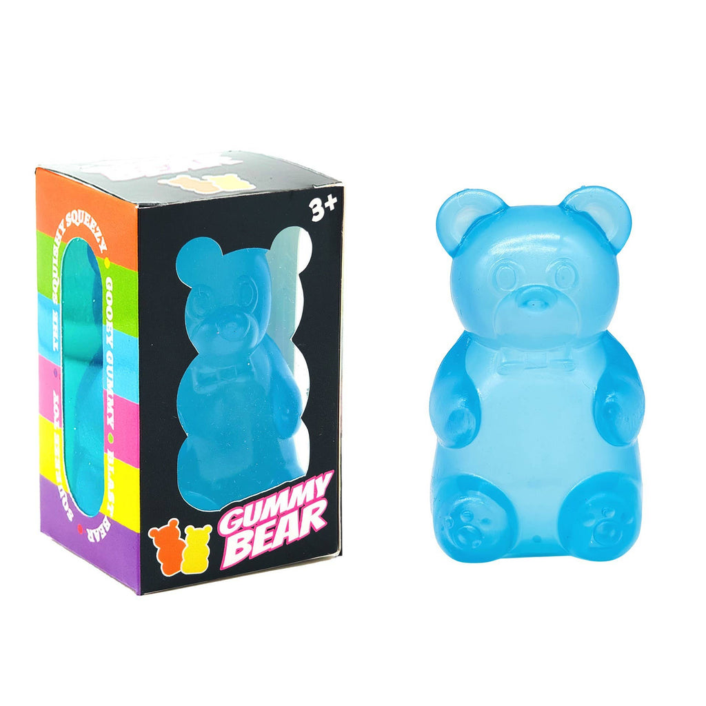 Gummy Bear Squish Stress Fidget Squeeze Toy: Purple box / One Size