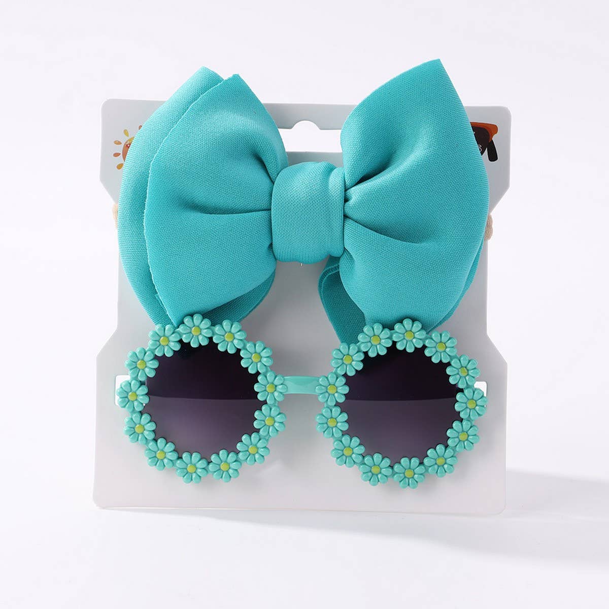 Summer Bow Headband & Sunglasses Set for Kids_CWAHA6744: TYPE5 / (OS) 1