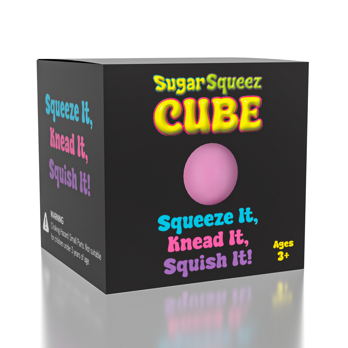 Showcase - SugarSqueez Cube Mini Size Squishy Fidget Sugar Stress Ball (1pc) Color Ships Assorted