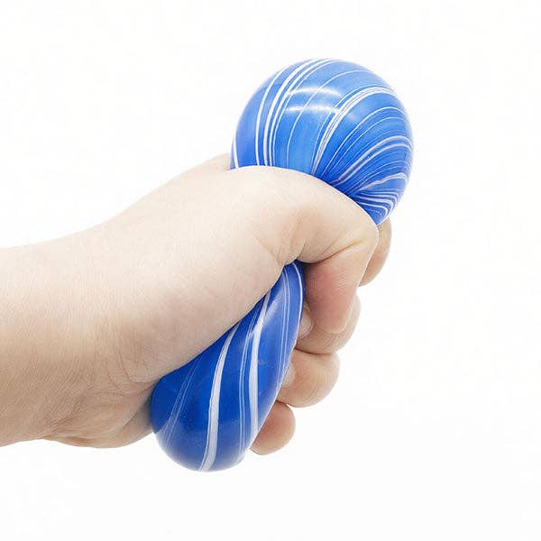 Showcase - SugarSqueez Squishies® Swirl Cube Maltose Fidget Stress Ball (1pc) Assorted Colors