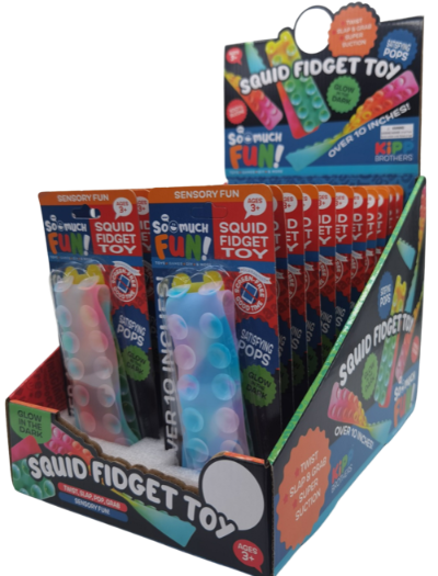 So Much Fun! Glow In The Dark Twist Fidget Toy - 24/Display: Wholesale Price