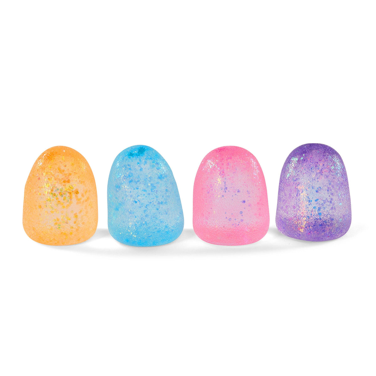 Showcase - Sensory Toy Box: Squishy Glitter Gum Drops Stress Relief Fidget Toy (1pc) Ships Assorted