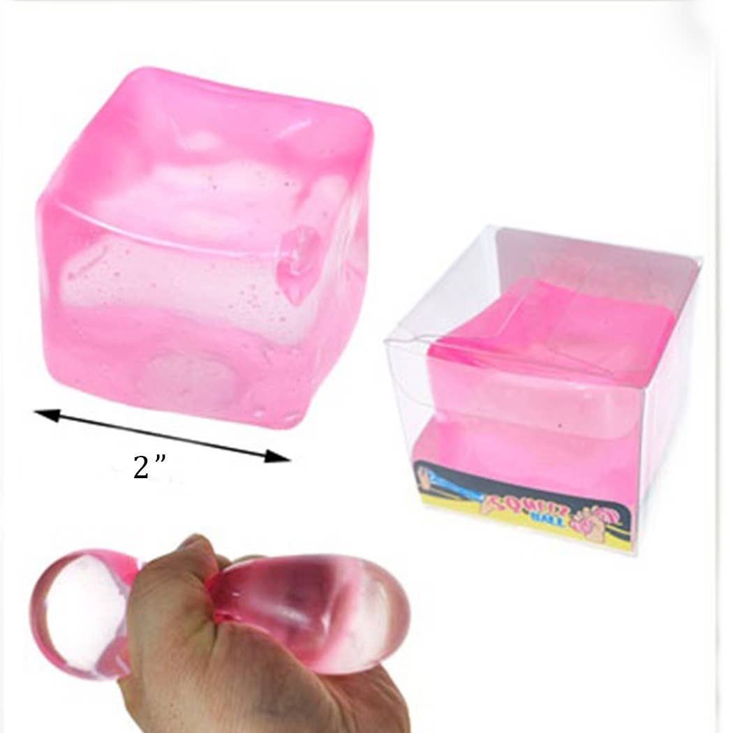 Ice Cube Maltose Squishy Toy: ASSORTED COLOR / ONE SIZE(12)
