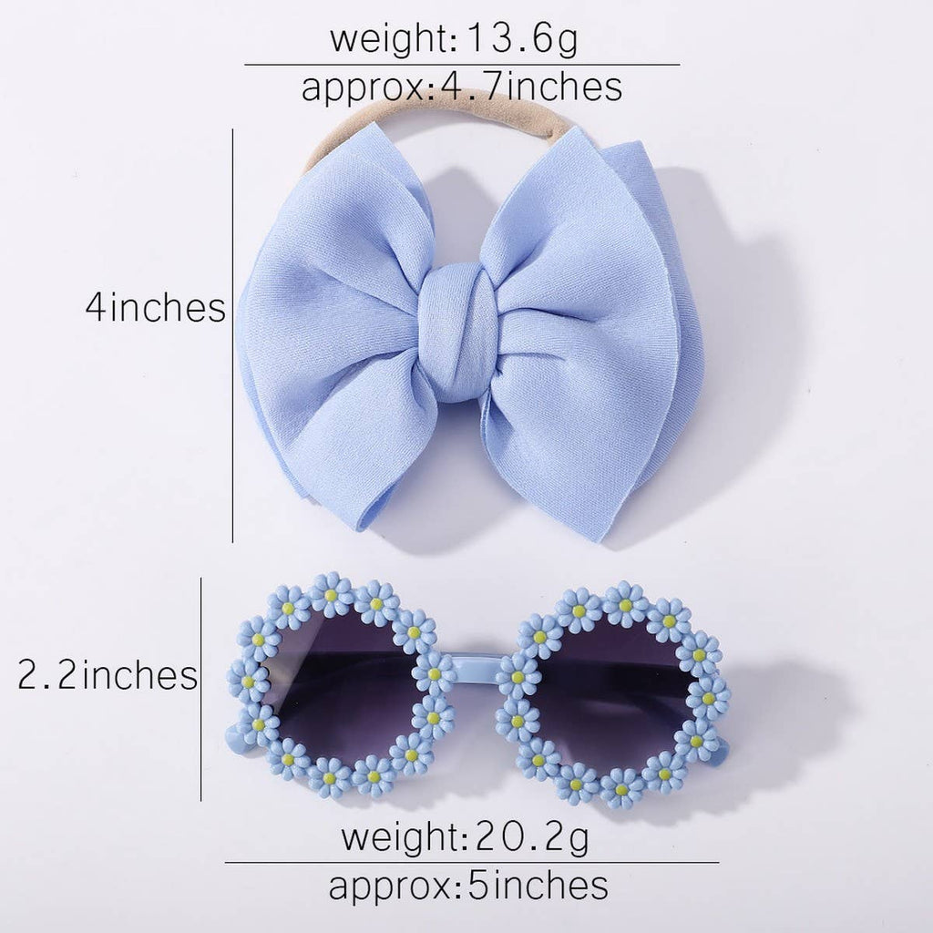 Summer Bow Headband & Sunglasses Set for Kids_CWAHA6744: TYPE2 / (OS) 1