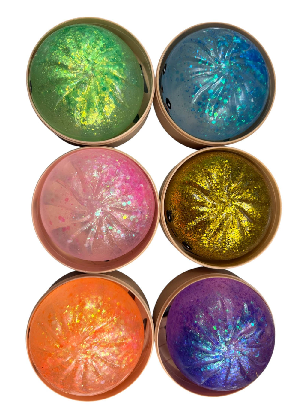 Squishy Dumpling Stress Relief Toy (Jumbo Size): Glitter