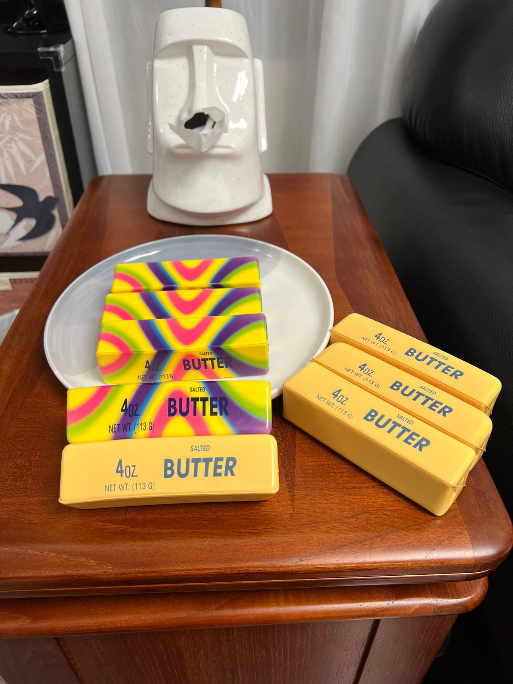 Rainbow Scented Butter Squishy Stress Relief Fidget Toy: Multi-Colored