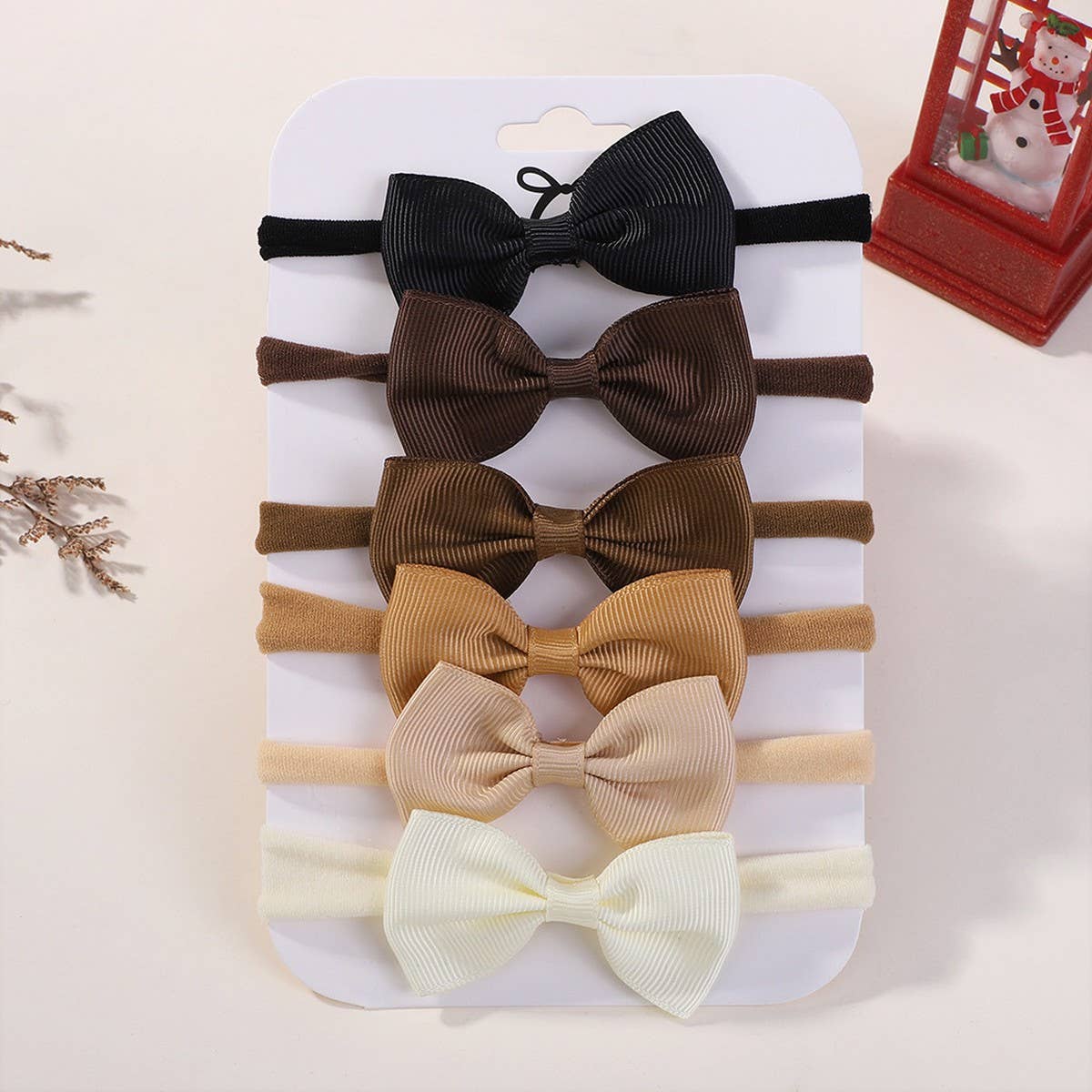 Kids Bow Headband Set – Elastic Nylon No Marks_CWAHA6720: TYPE10 / (OS) 1