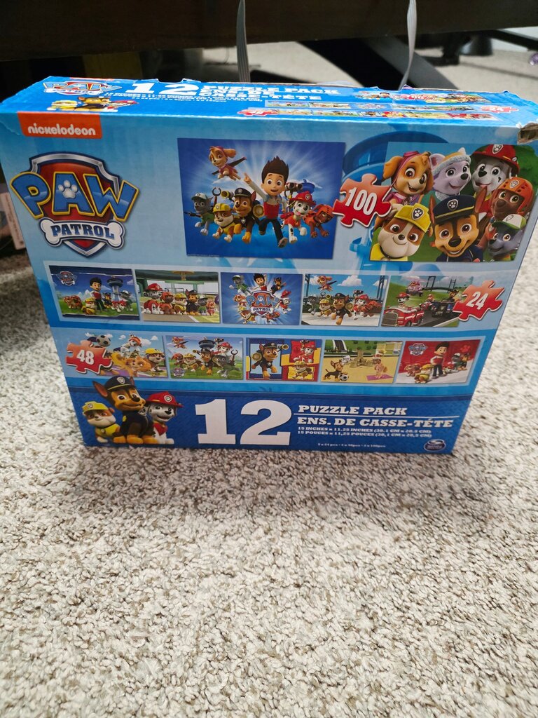 Paw Patrol Puzzle Pack
