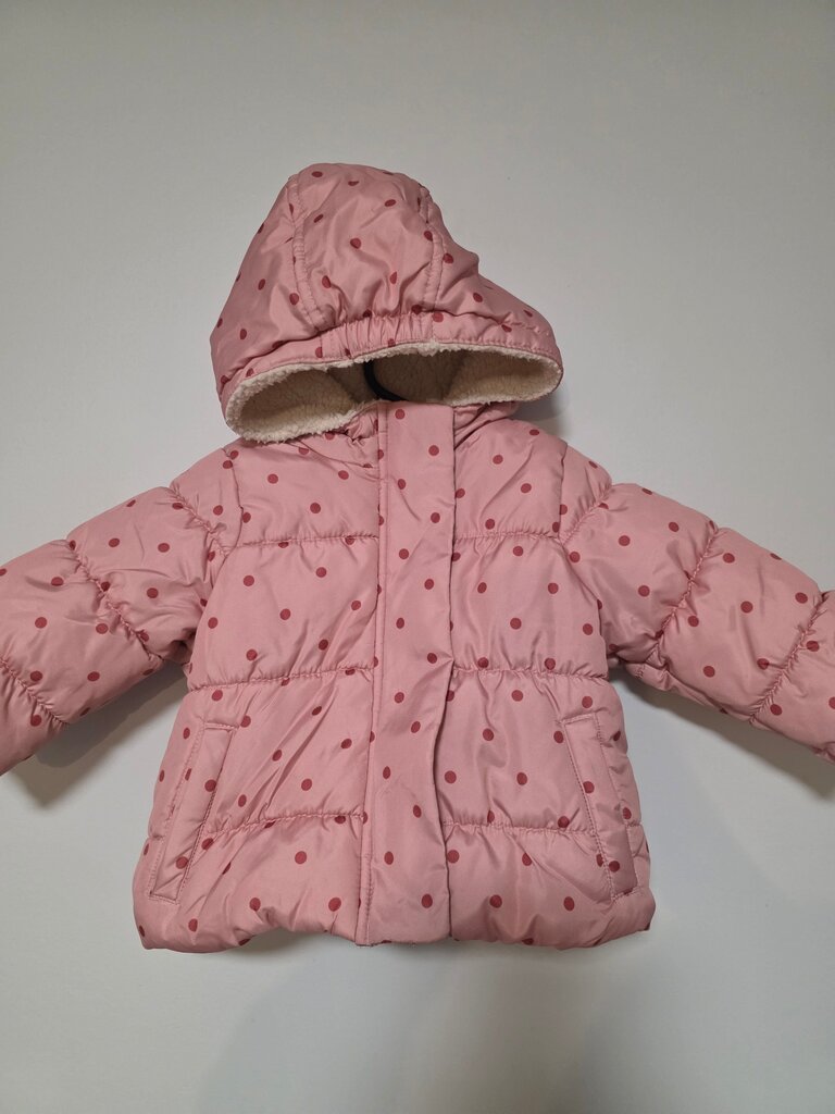 12mo OshKosh B'gosh Pink Polka Dot Baby Jacket