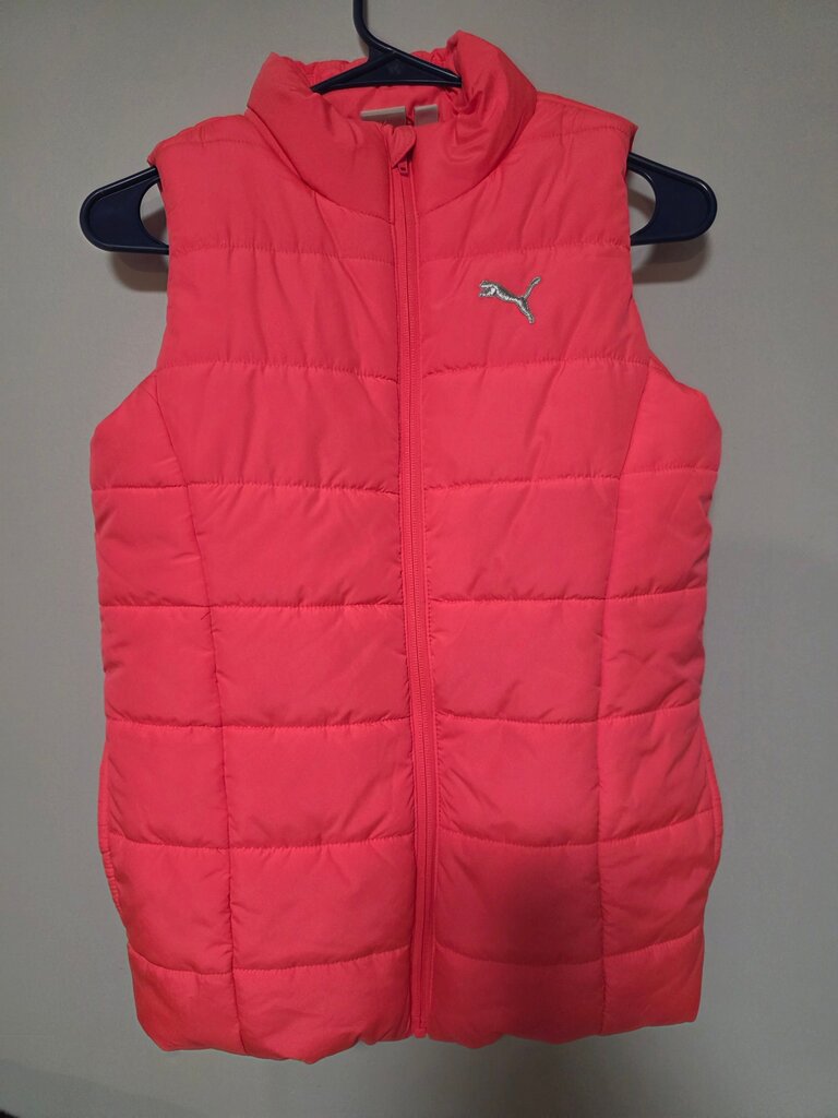 10/12 Puma Pink Insulated Vest Size