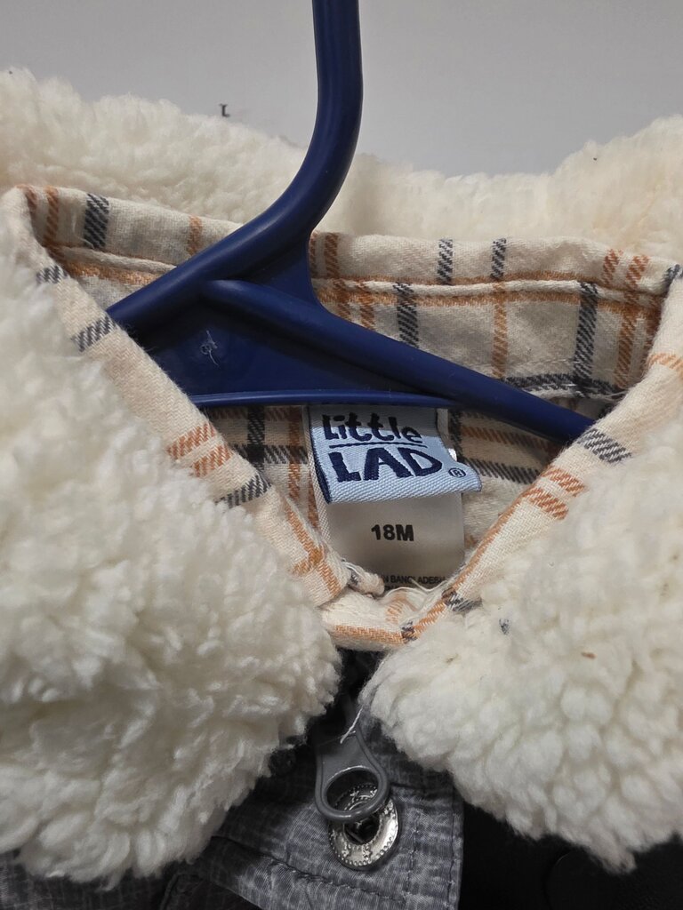 18mo NWT Little Lad Plaid Puffer Vest