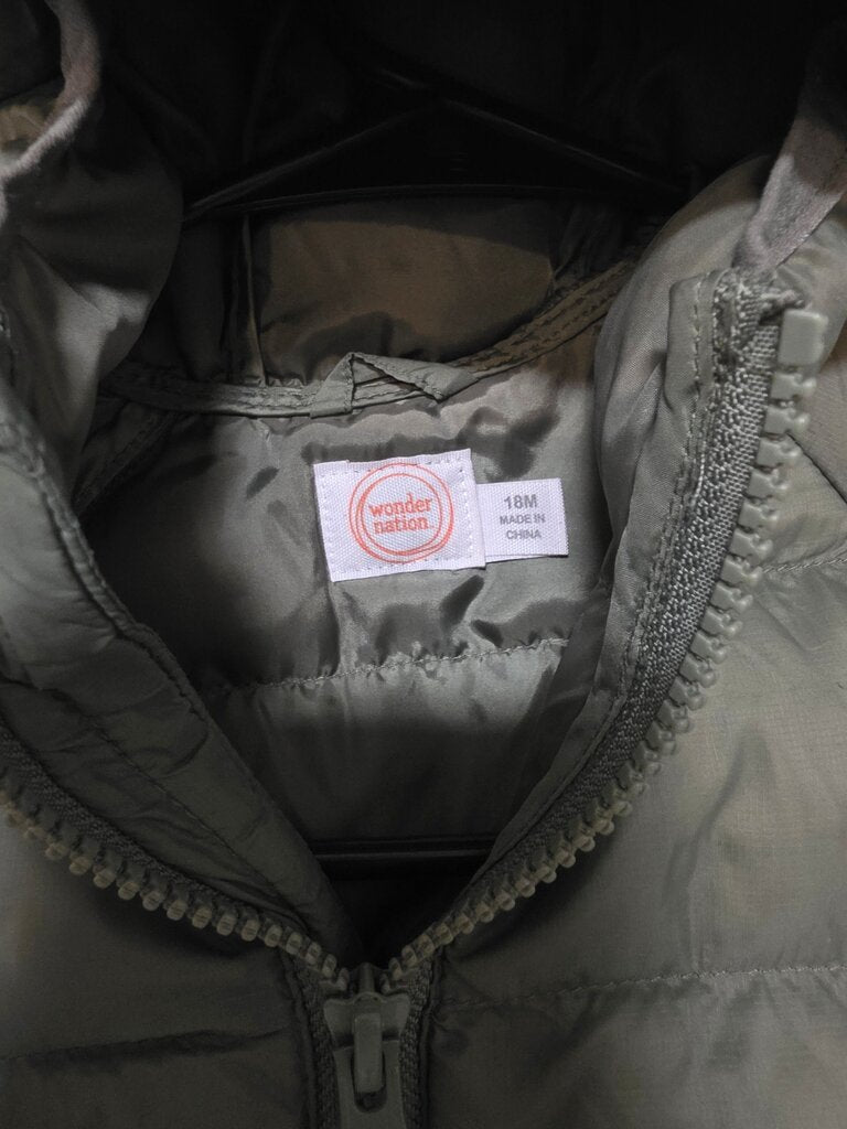 18mo Wonder Nation Hooded Puffer Jacket