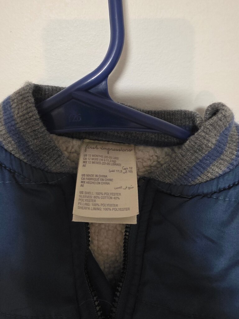 First Impressions Boys' 12 Months Jacket