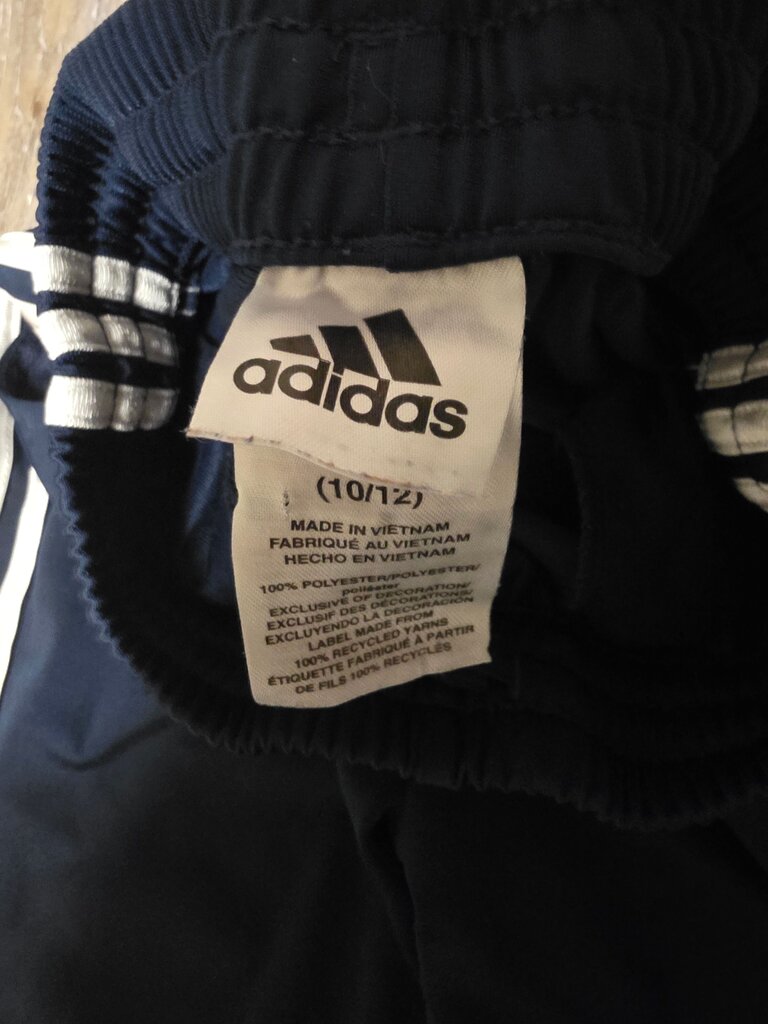 10/12 Adidas Youth Pants with Stripes