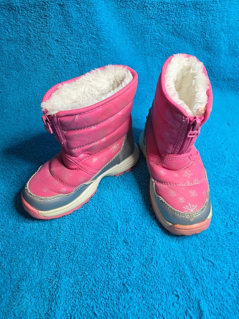 9 Wonder Nation Girls' Pink Snow Boots