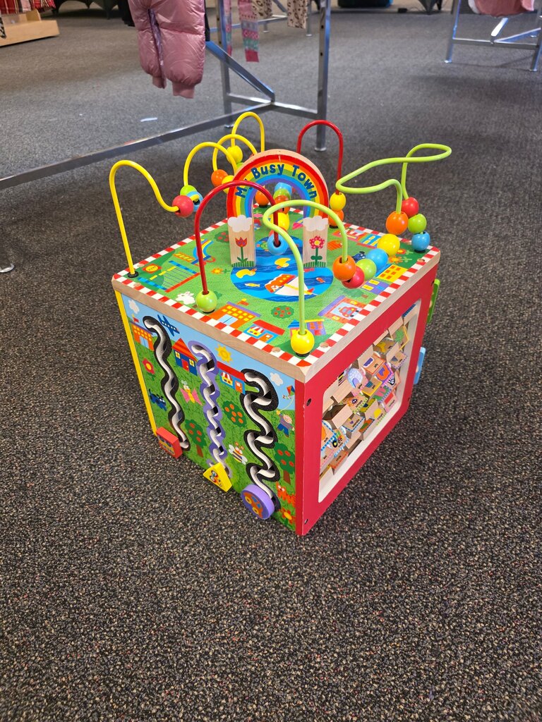 My Busy Town Activity Cube