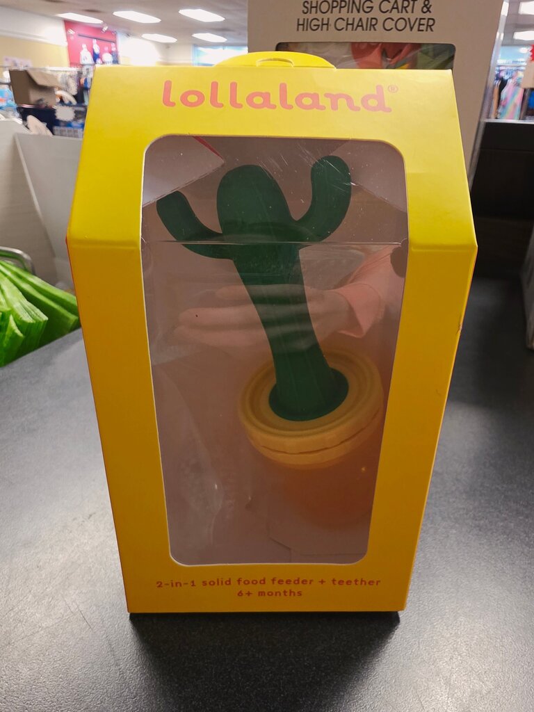 Lollaland 2-in-1 Solid Food Feeder + Teether