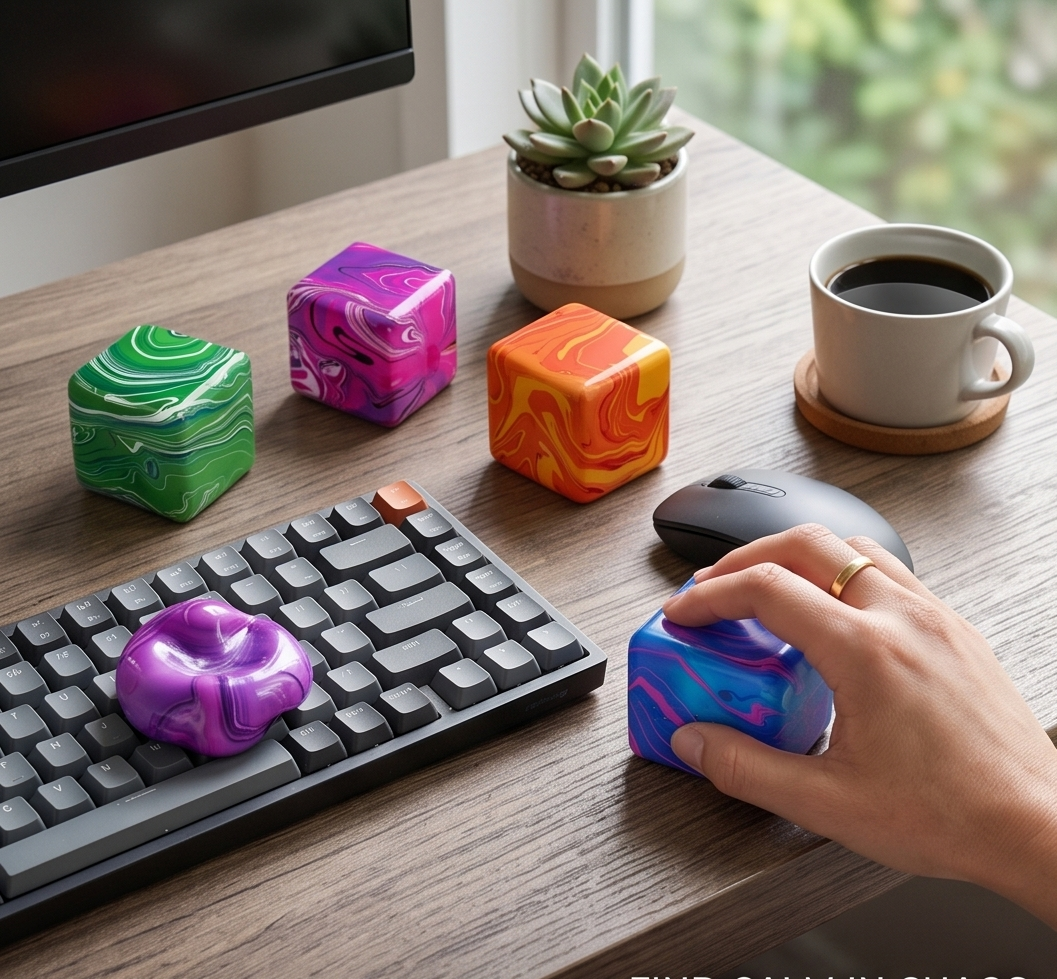 Ultimate Stress Relieve - Ice Cube Squeeze Toy