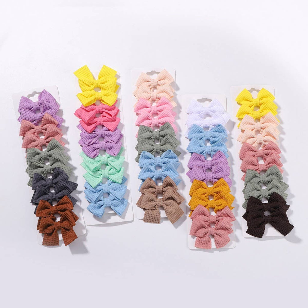 1.6" Handmade Fabric Bow Clips for Girls_CWAHA6756: TYPE20 / (OS) 1