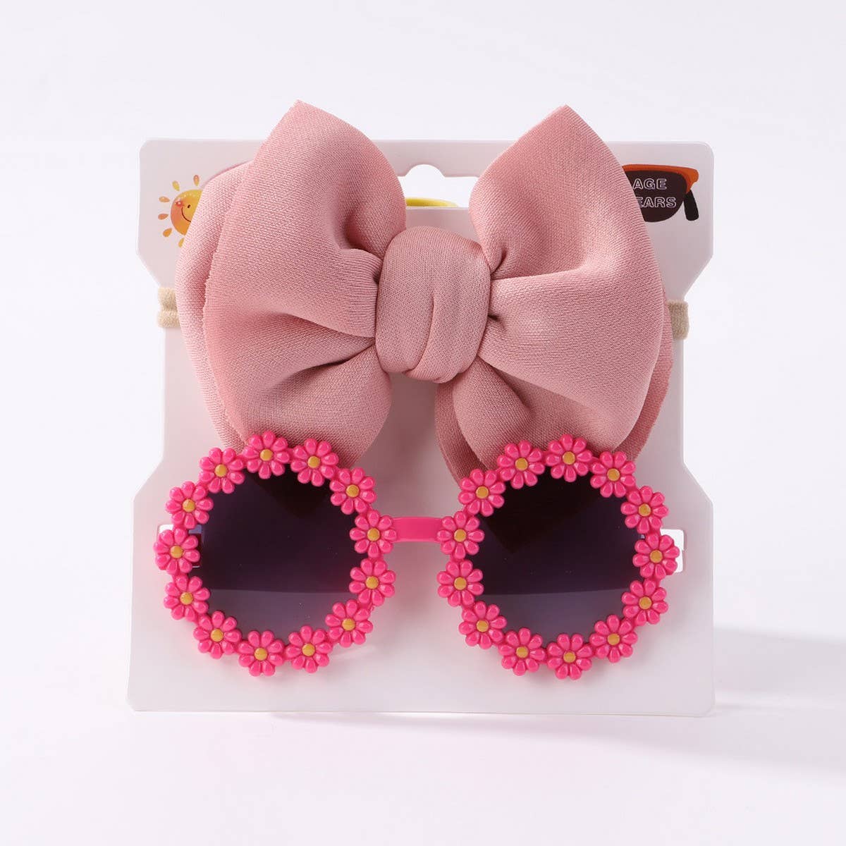 Summer Bow Headband & Sunglasses Set for Kids_CWAHA6744: TYPE1 / (OS) 1