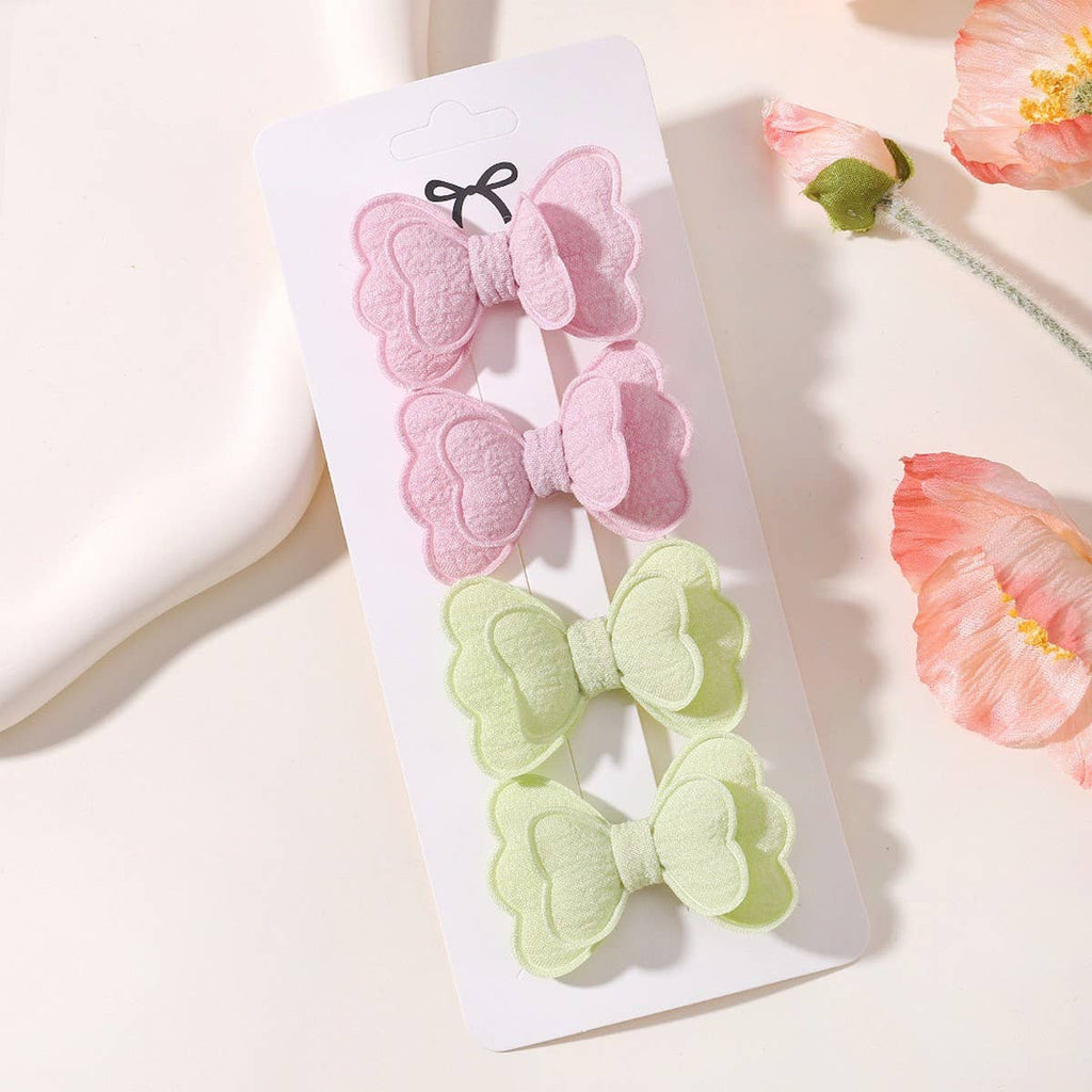 Double-Layer Butterfly Hair Clip Set for Kids_CWAHA6707: TYPE17 / (OS) 1