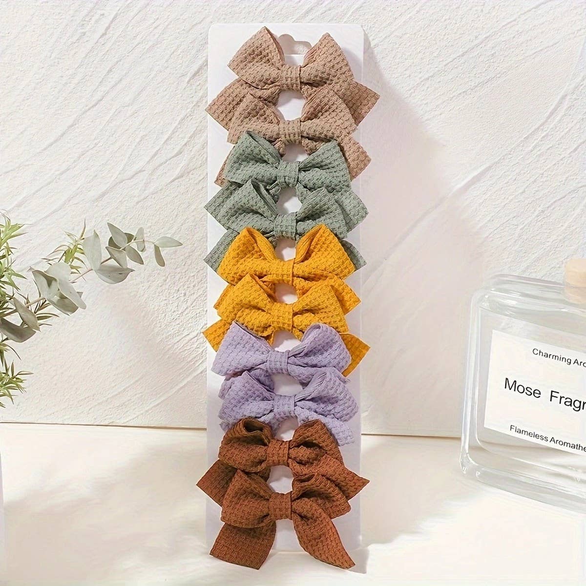 1.6" Handmade Fabric Bow Clips for Girls_CWAHA6756: TYPE19 / (OS) 1