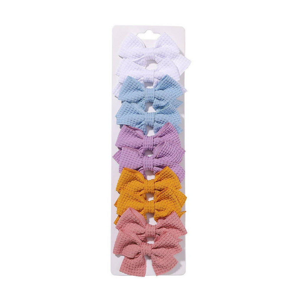1.6" Handmade Fabric Bow Clips for Girls_CWAHA6756: TYPE19 / (OS) 1