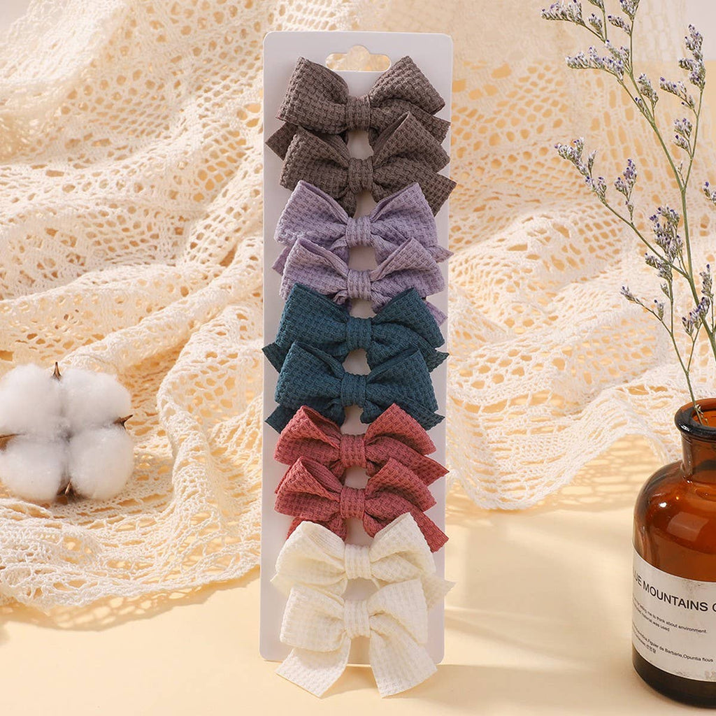 1.6" Handmade Fabric Bow Clips for Girls_CWAHA6756: TYPE20 / (OS) 1